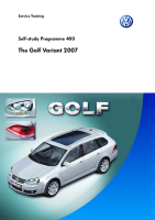VW - SSP 400 The Golf Variant 2007 